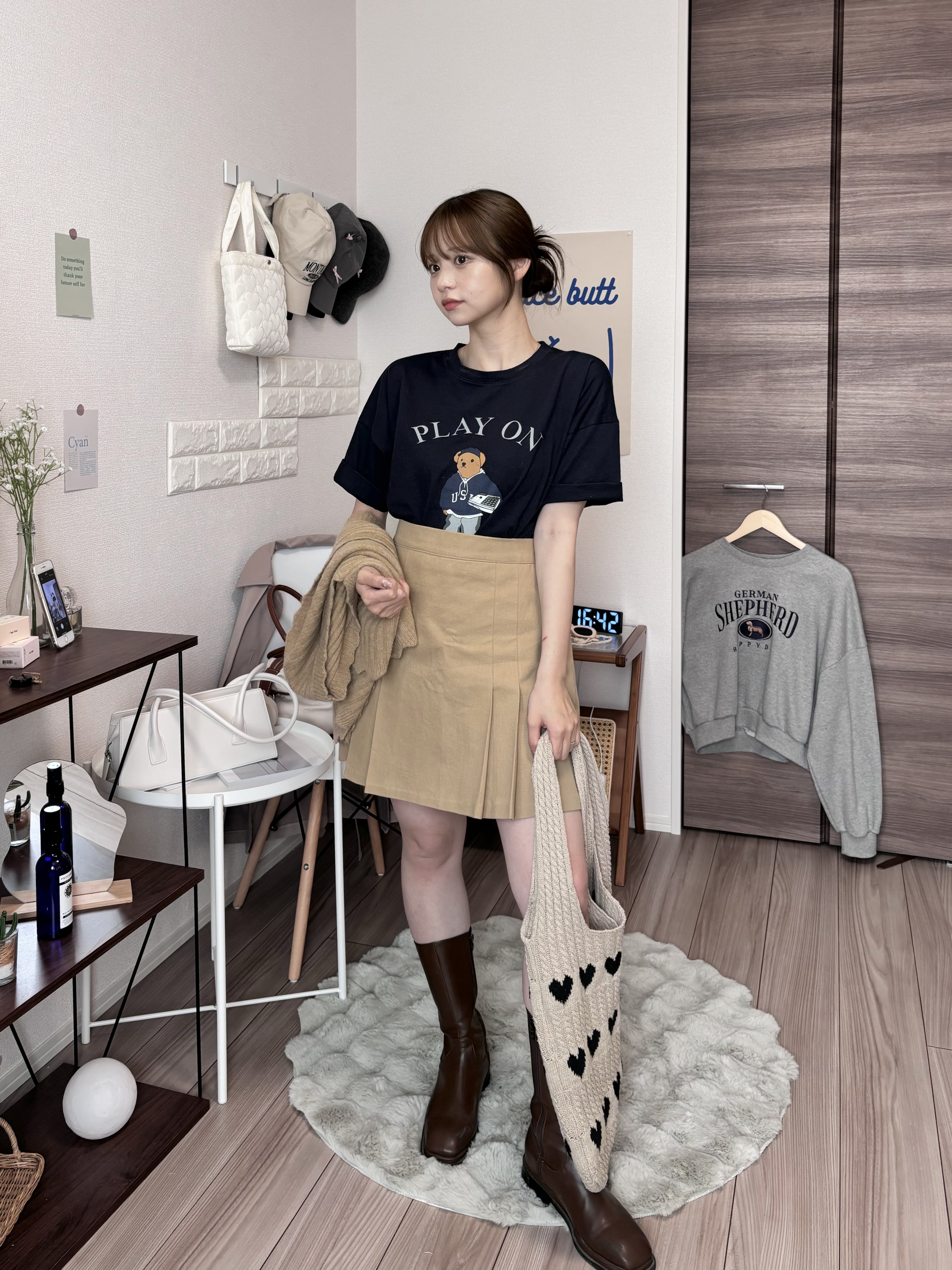 ペアプリント半袖Tシャツ | 詳細画像16